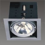 &nbsp;Kardan DL halospot 111&nbsp;100W&nbsp;1-voudig&nbsp;Zilver grijs&nbsp;